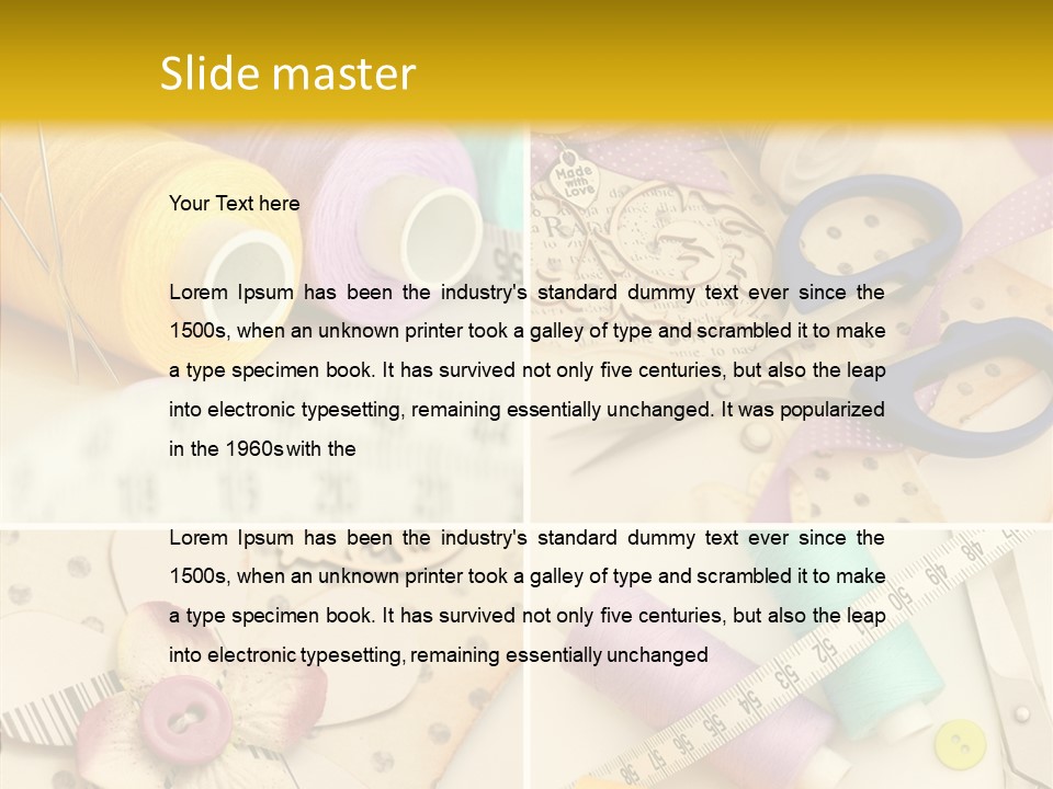 Photographs Glitter Design PowerPoint Template