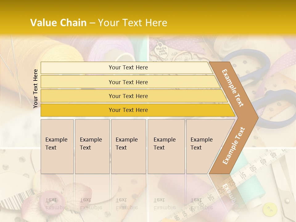 Photographs Glitter Design PowerPoint Template