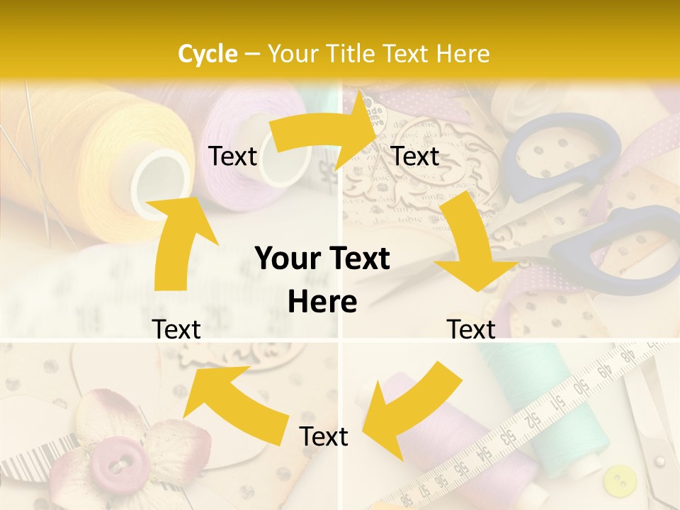 Photographs Glitter Design PowerPoint Template