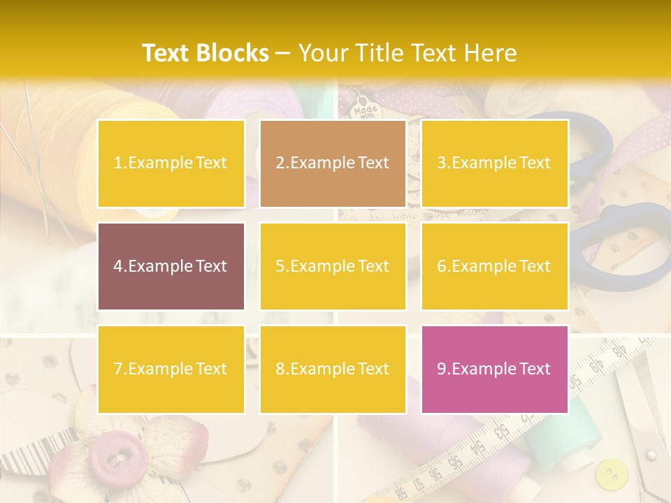 Photographs Glitter Design PowerPoint Template