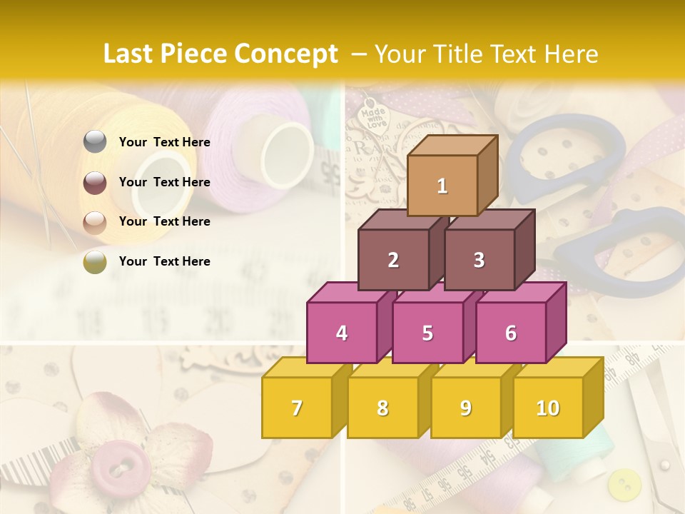 Photographs Glitter Design PowerPoint Template