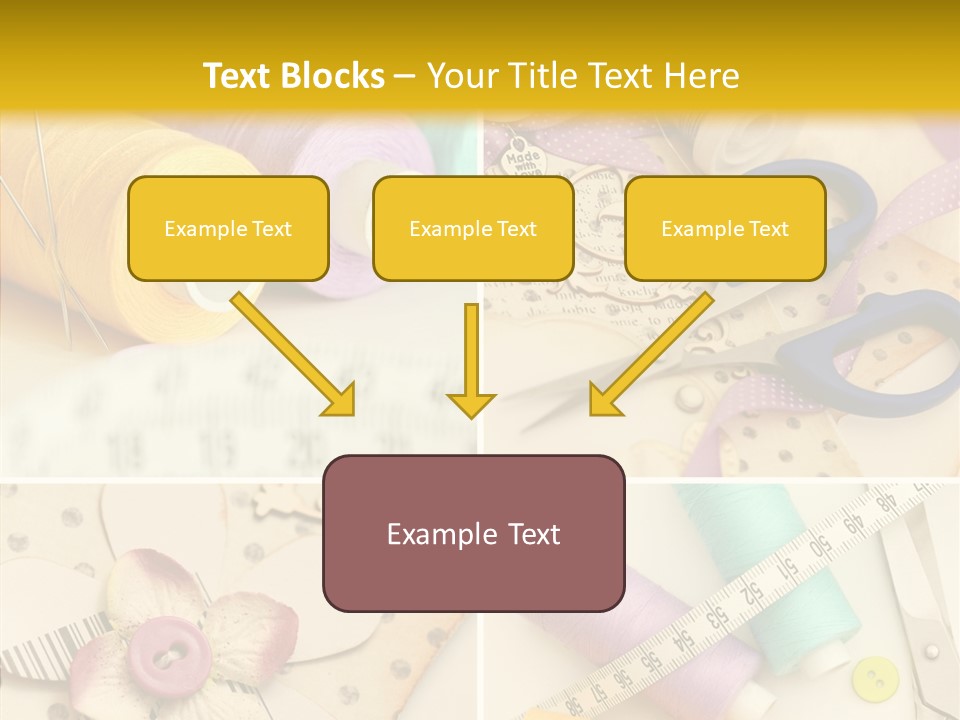 Photographs Glitter Design PowerPoint Template