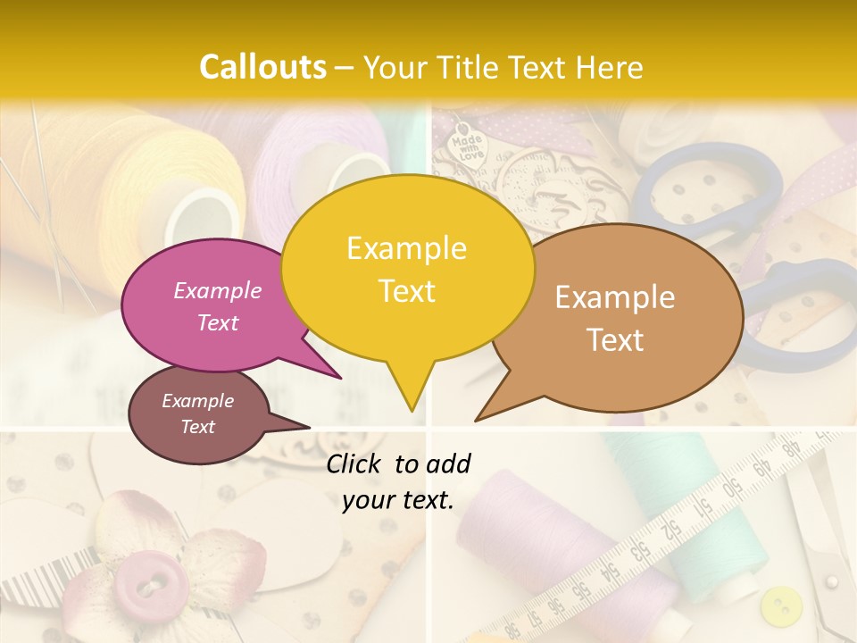 Photographs Glitter Design PowerPoint Template