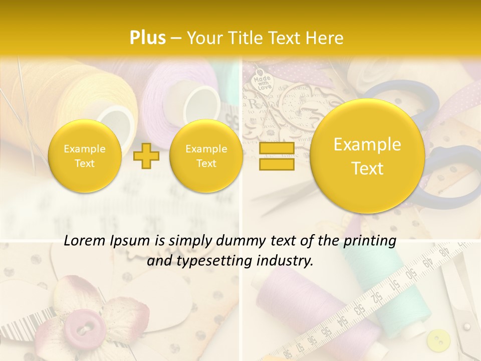 Photographs Glitter Design PowerPoint Template