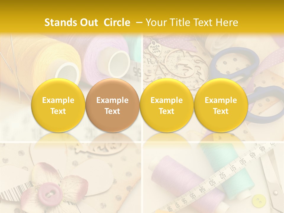 Photographs Glitter Design PowerPoint Template