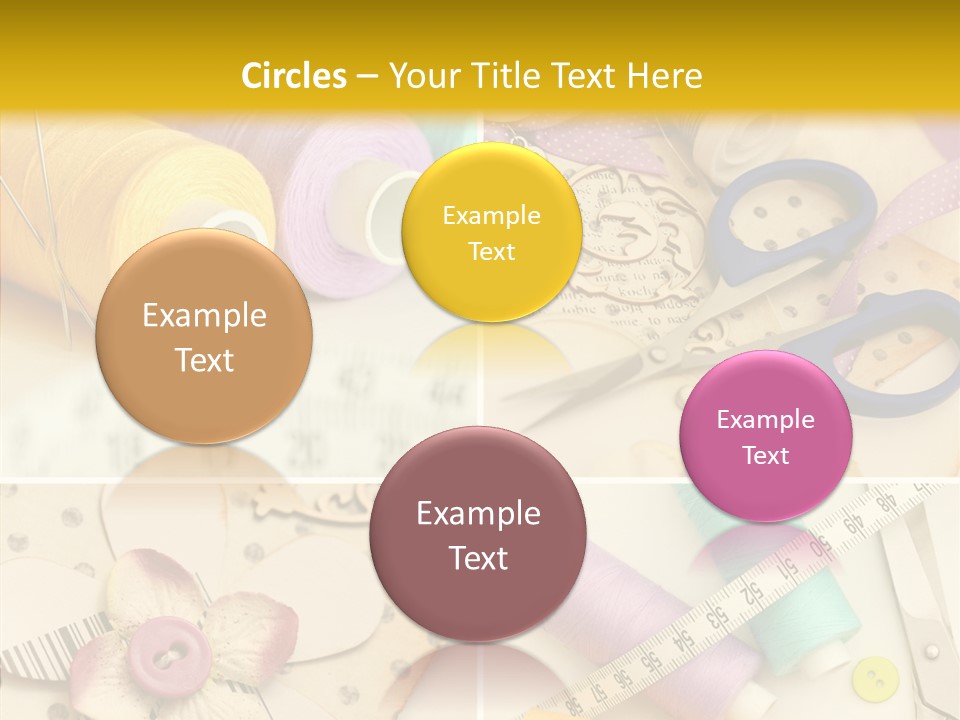 Photographs Glitter Design PowerPoint Template