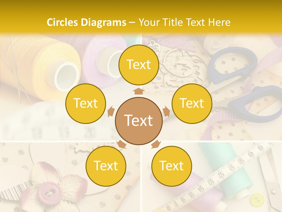 Photographs Glitter Design PowerPoint Template