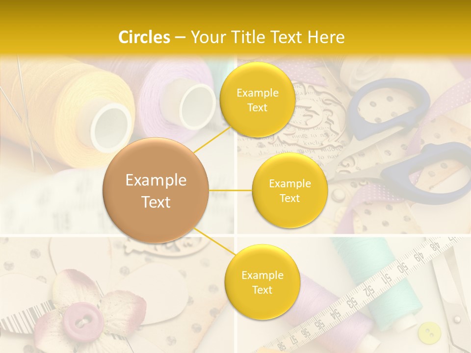 Photographs Glitter Design PowerPoint Template