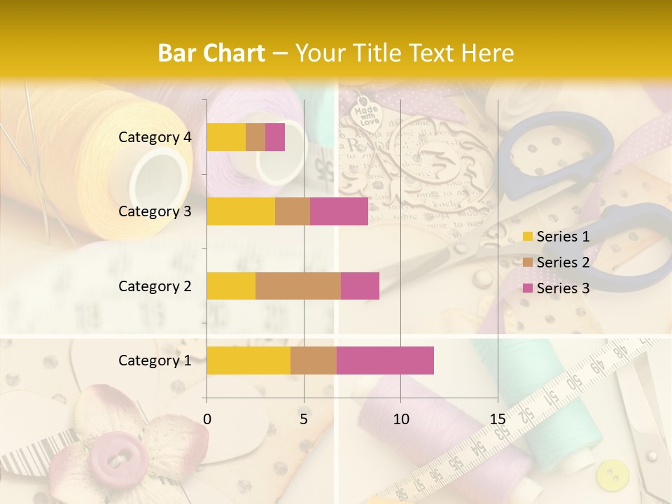 Photographs Glitter Design PowerPoint Template