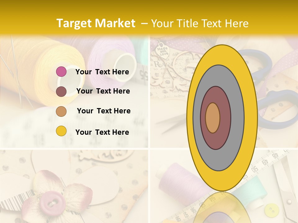 Photographs Glitter Design PowerPoint Template