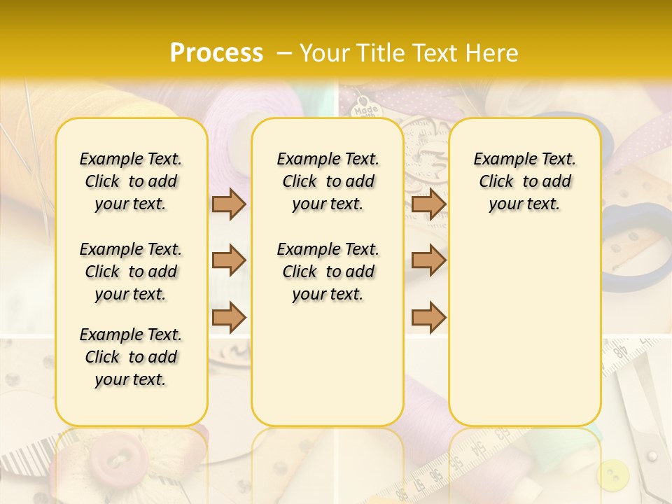 Photographs Glitter Design PowerPoint Template