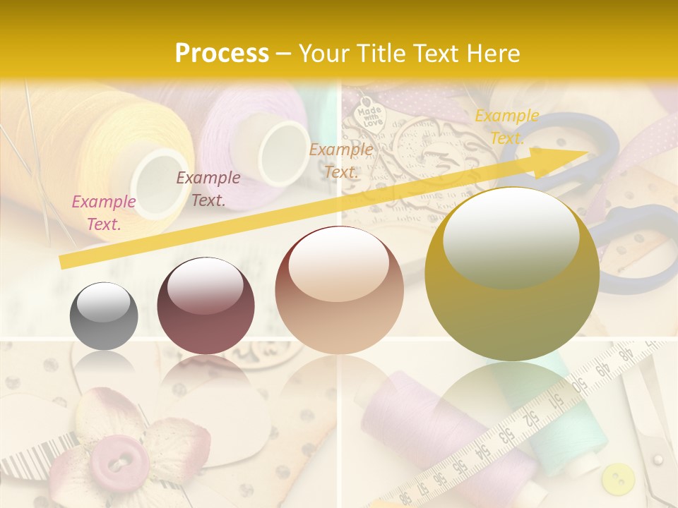 Photographs Glitter Design PowerPoint Template