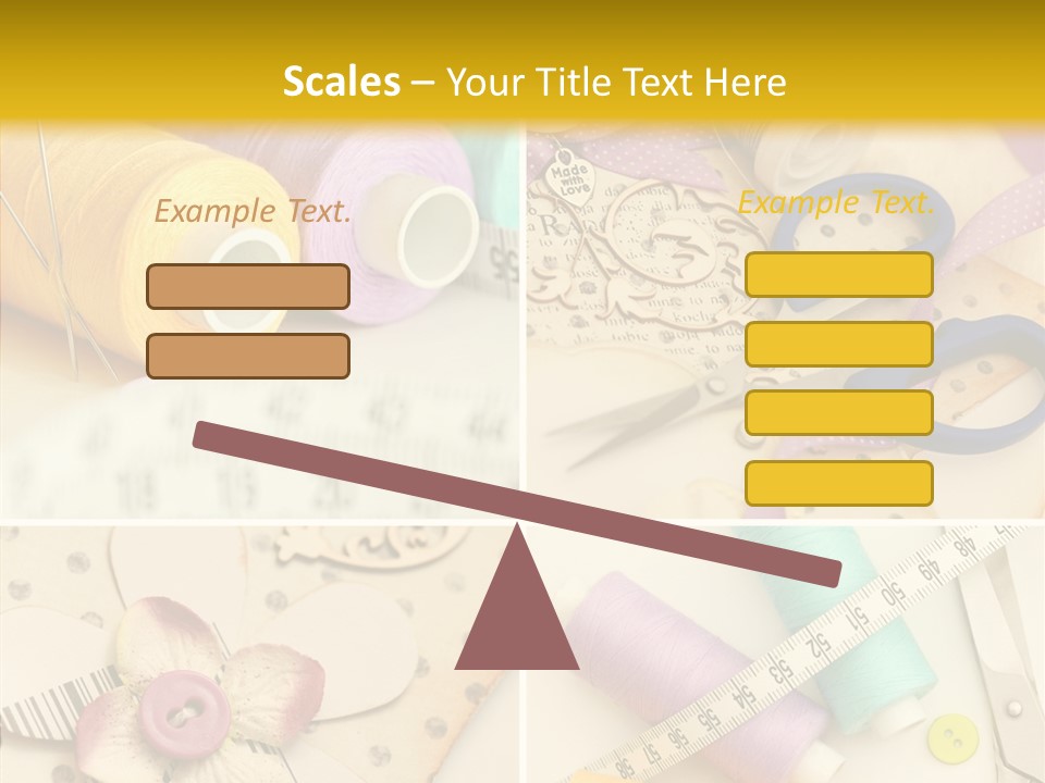 Photographs Glitter Design PowerPoint Template