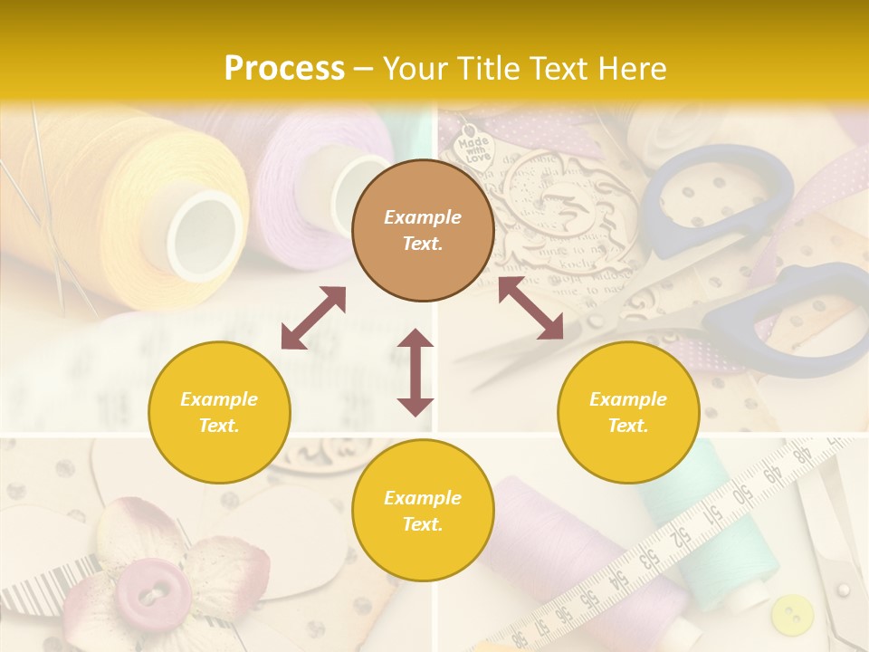 Photographs Glitter Design PowerPoint Template