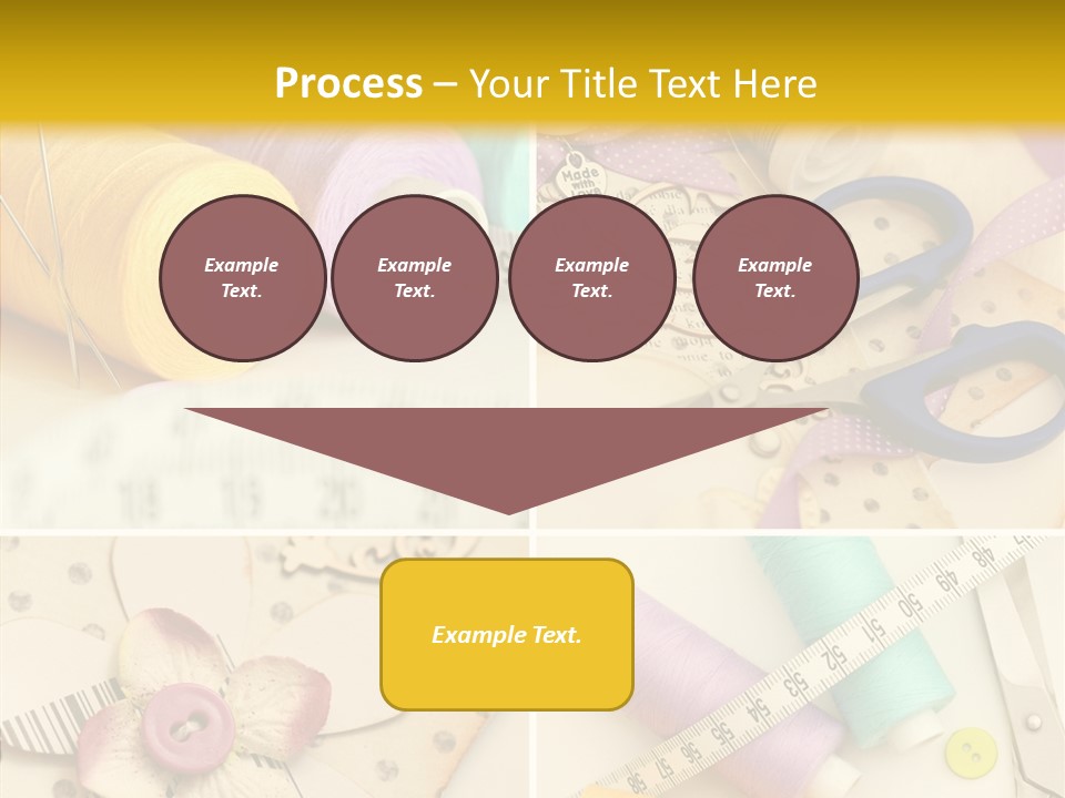 Photographs Glitter Design PowerPoint Template