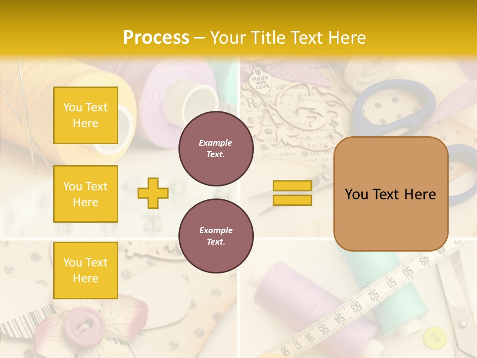 Photographs Glitter Design PowerPoint Template