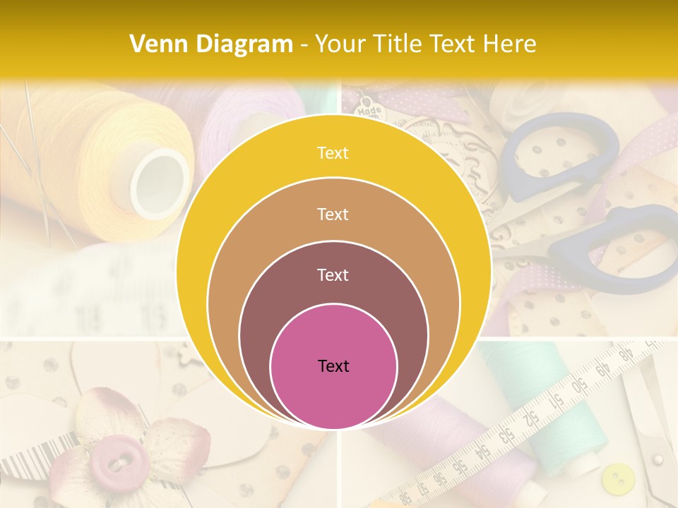 Photographs Glitter Design PowerPoint Template