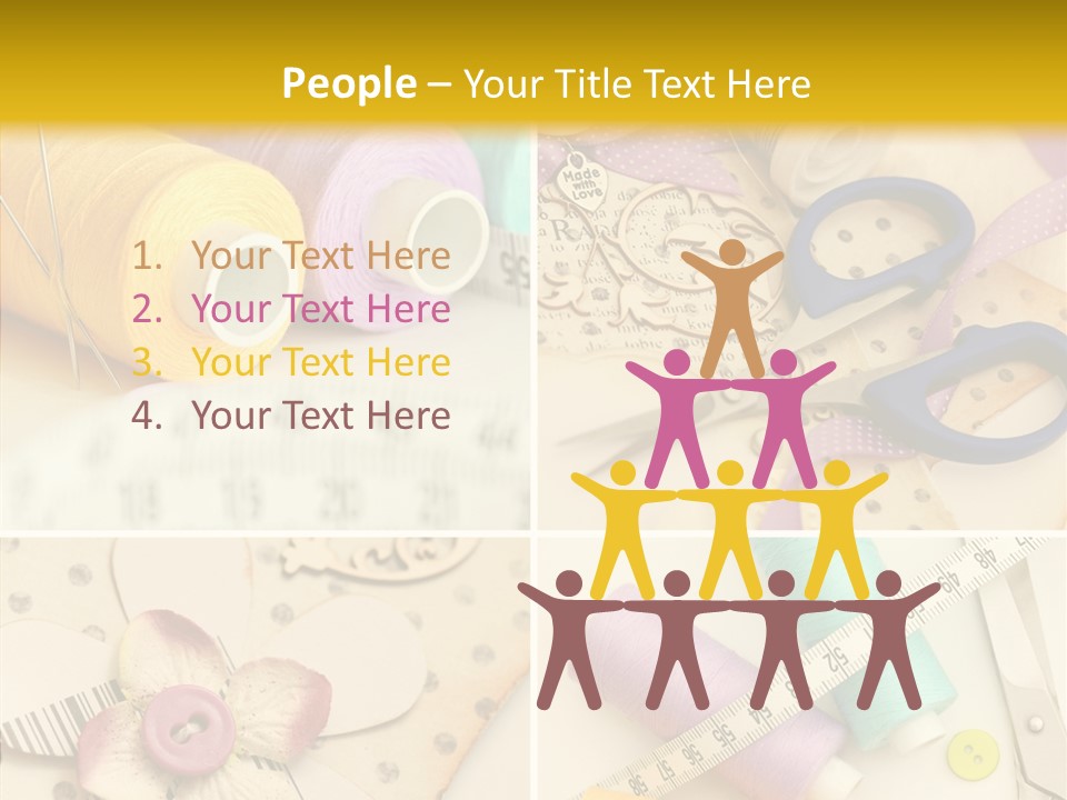 Photographs Glitter Design PowerPoint Template