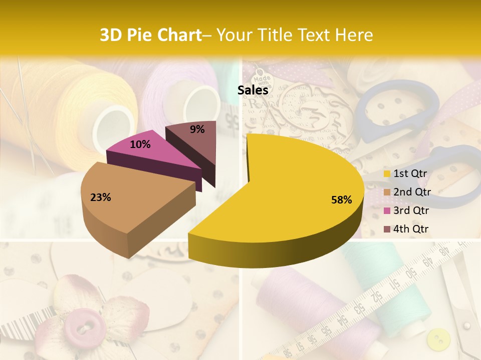 Photographs Glitter Design PowerPoint Template