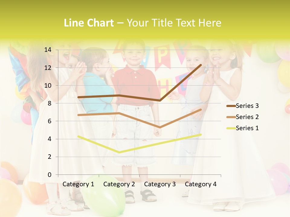 Cute Preschool Happiness PowerPoint Template