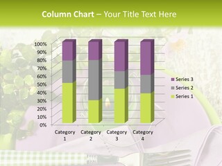 Spring Party Cutlery PowerPoint Template