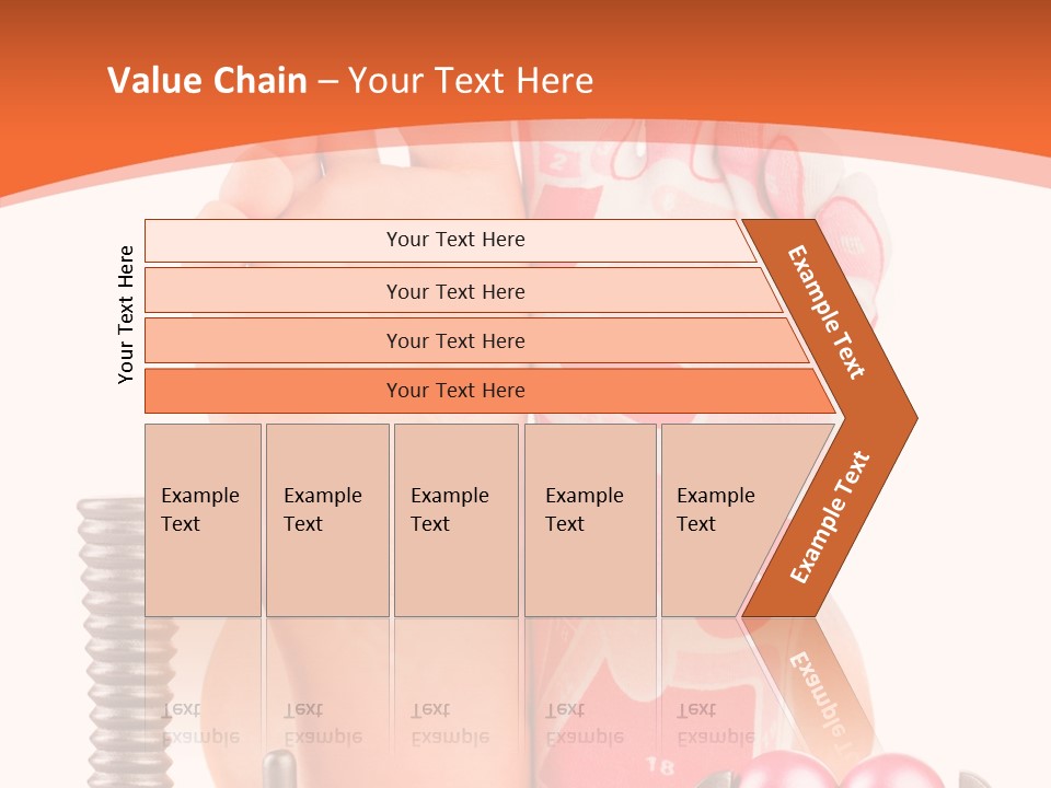 Health Natural Foot PowerPoint Template