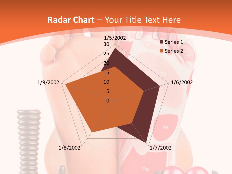 Health Natural Foot PowerPoint Template
