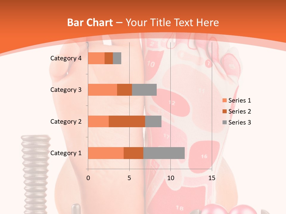 Health Natural Foot PowerPoint Template
