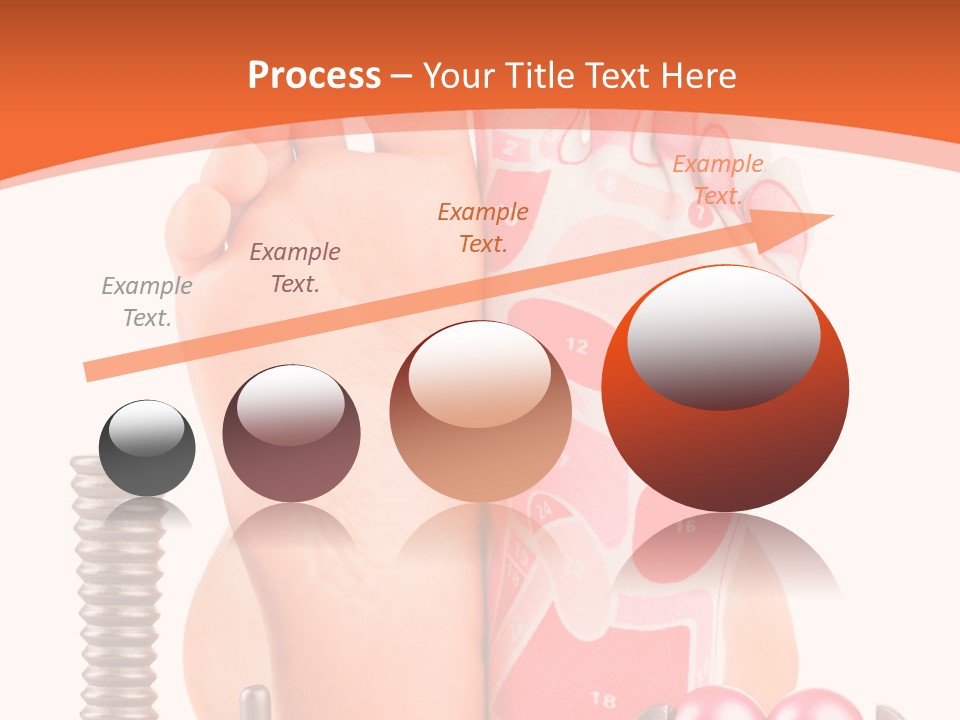 Health Natural Foot PowerPoint Template