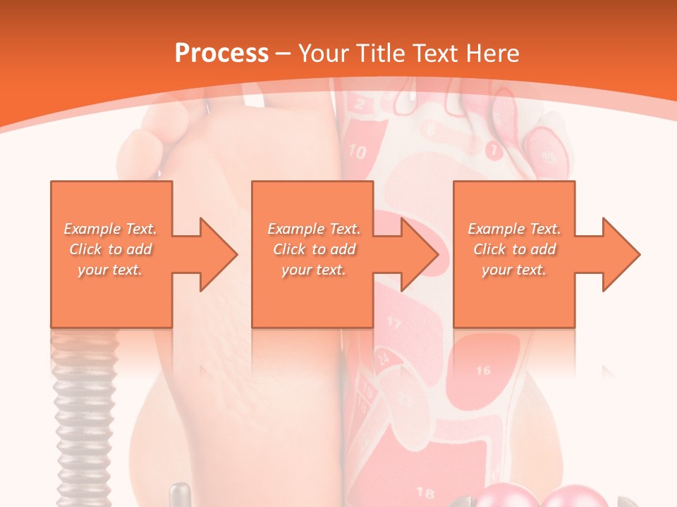 Health Natural Foot PowerPoint Template