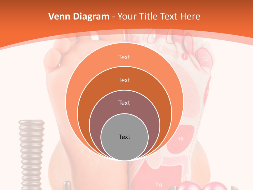 Health Natural Foot PowerPoint Template