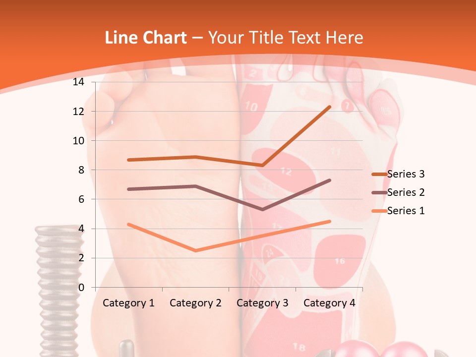 Health Natural Foot PowerPoint Template