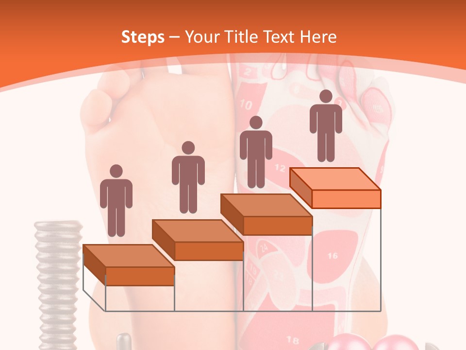 Health Natural Foot PowerPoint Template