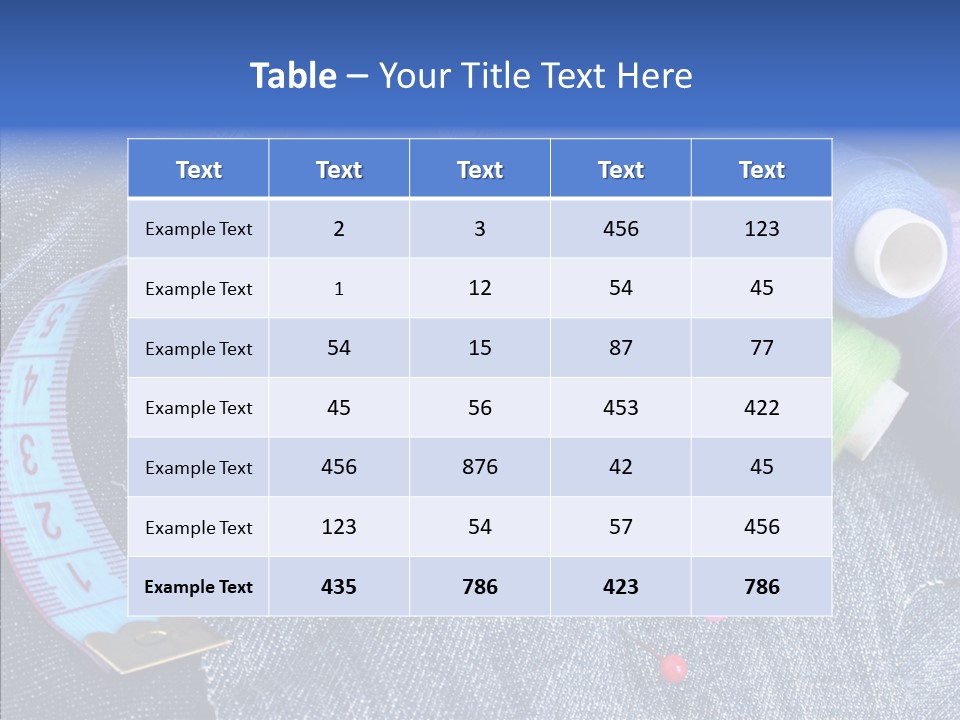 Heart Shaped Thread Buttons PowerPoint Template