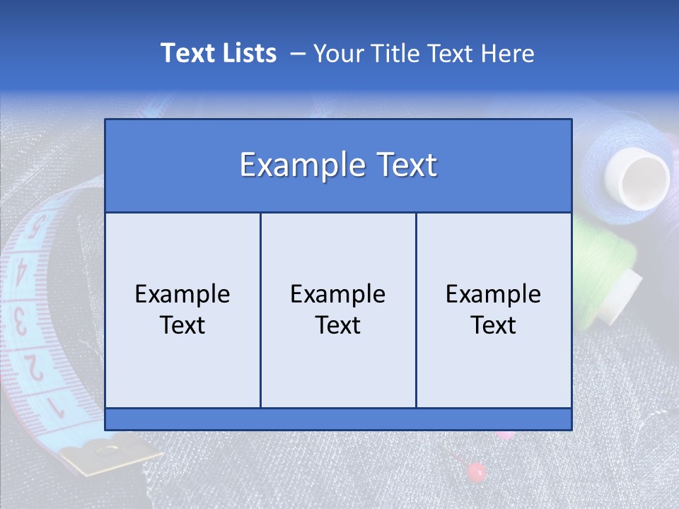 Heart Shaped Thread Buttons PowerPoint Template
