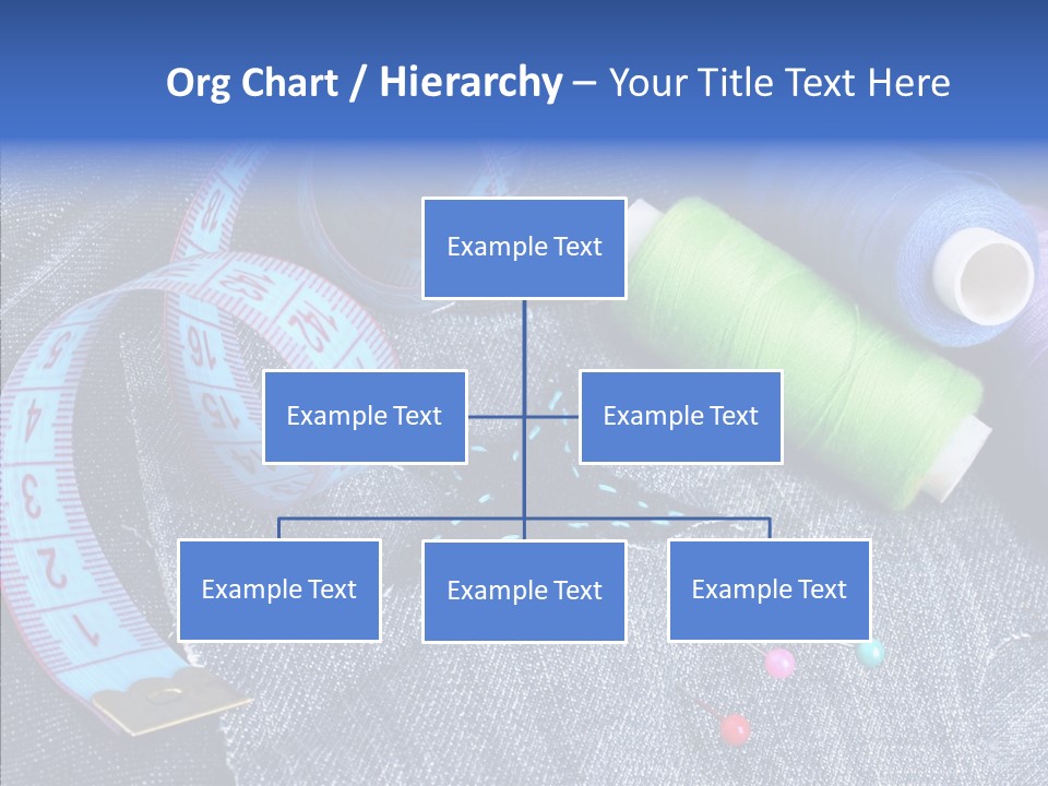 Heart Shaped Thread Buttons PowerPoint Template