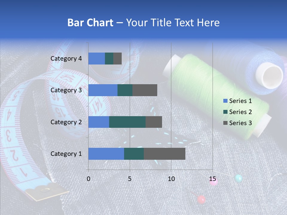 Heart Shaped Thread Buttons PowerPoint Template