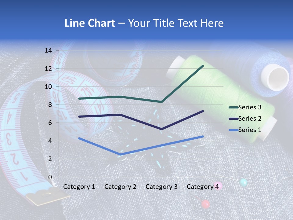 Heart Shaped Thread Buttons PowerPoint Template