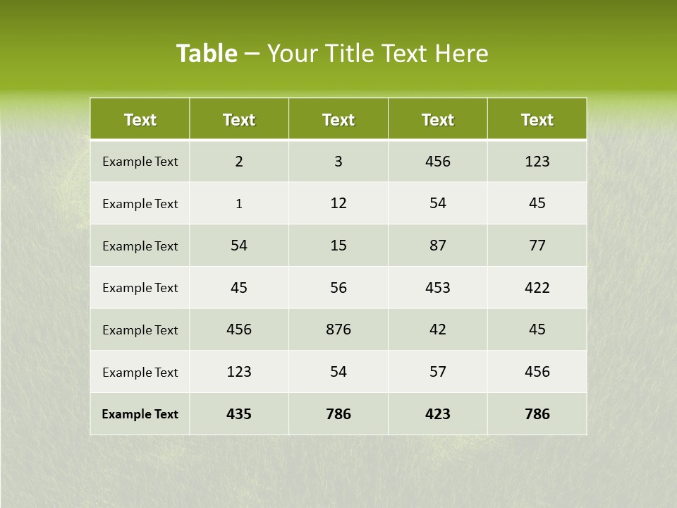 Strength Abstract Illustration PowerPoint Template