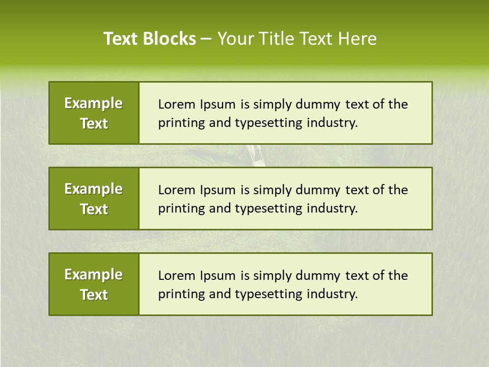 Strength Abstract Illustration PowerPoint Template