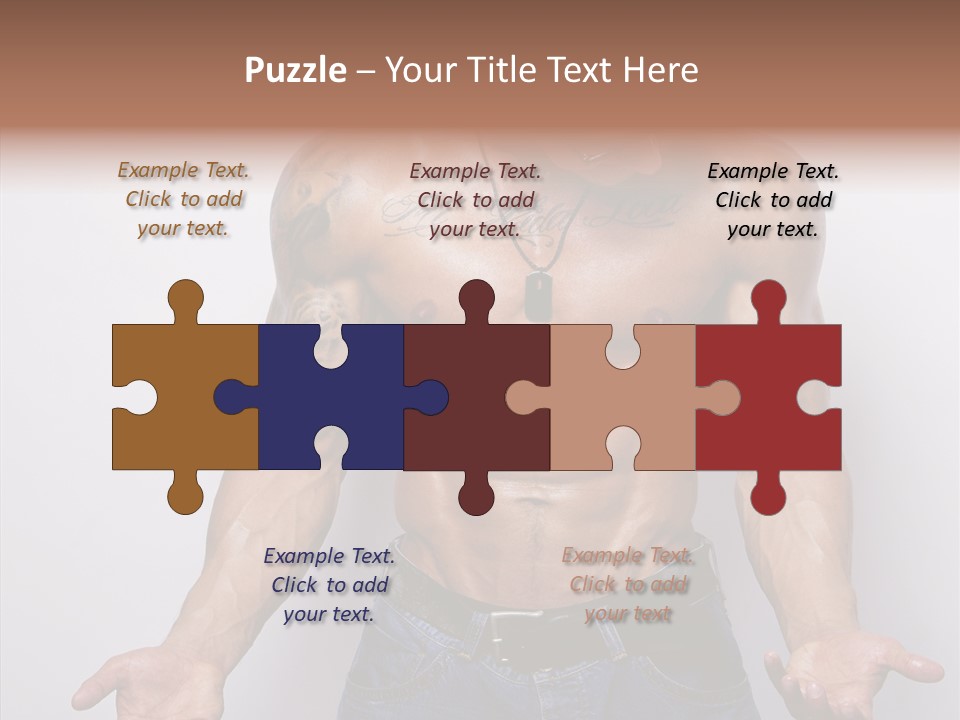 Emotions Fit Jeans PowerPoint Template