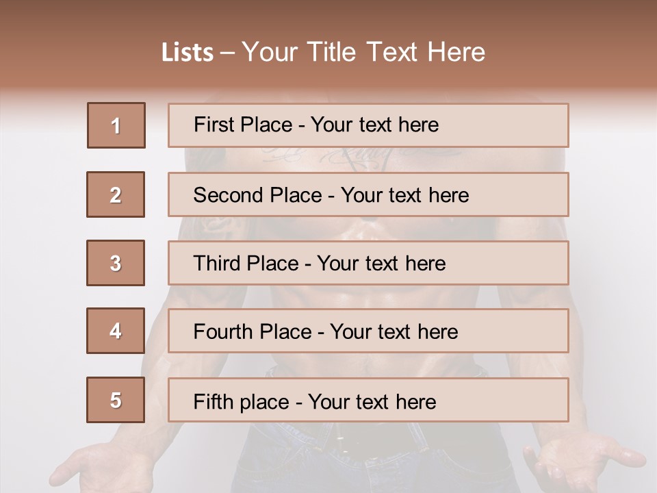 Emotions Fit Jeans PowerPoint Template