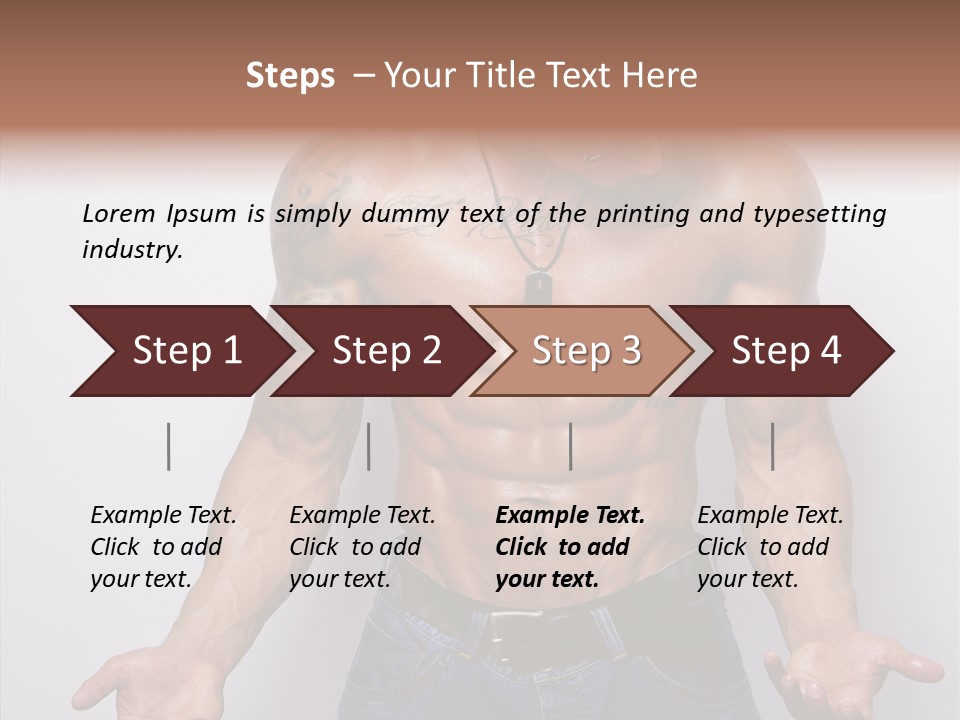 Emotions Fit Jeans PowerPoint Template
