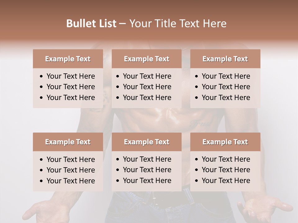 Emotions Fit Jeans PowerPoint Template