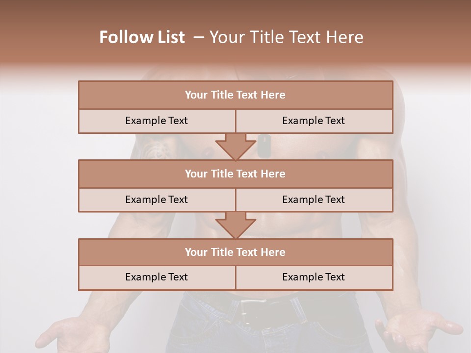 Emotions Fit Jeans PowerPoint Template