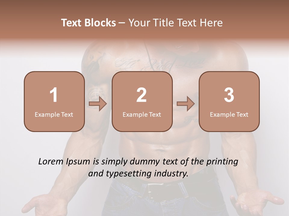 Emotions Fit Jeans PowerPoint Template