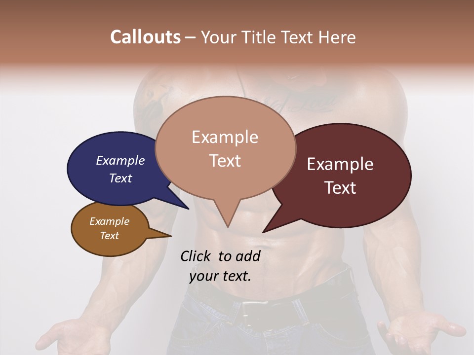 Emotions Fit Jeans PowerPoint Template