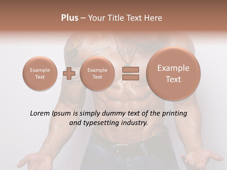 Emotions Fit Jeans PowerPoint Template