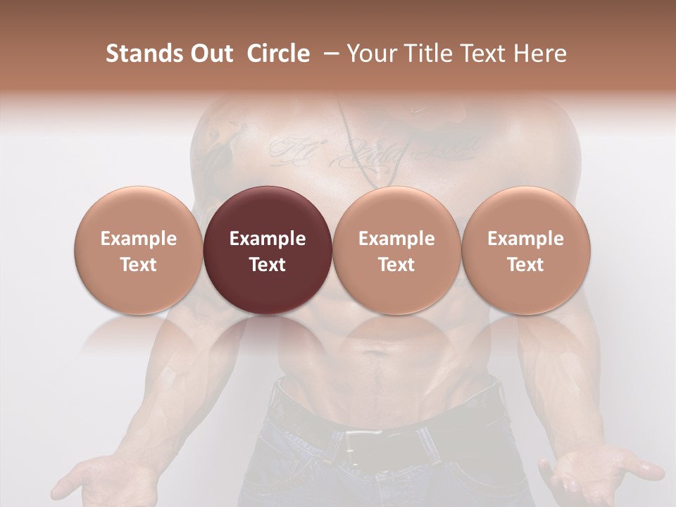 Emotions Fit Jeans PowerPoint Template