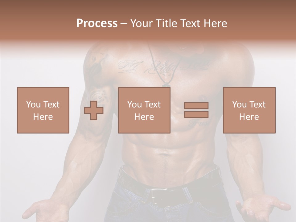 Emotions Fit Jeans PowerPoint Template